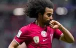 یکی از شترداران معروف قطر به اکرم عفیف، بهترین گلزن قطر در جام ملت‌ها یک...